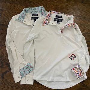 Essex Classics girls show shirt size small